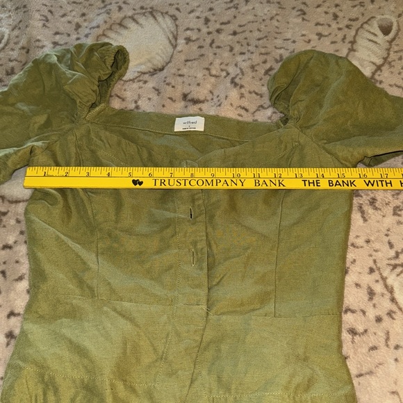 Wilfred green linen blend top - Picture 8 of 13